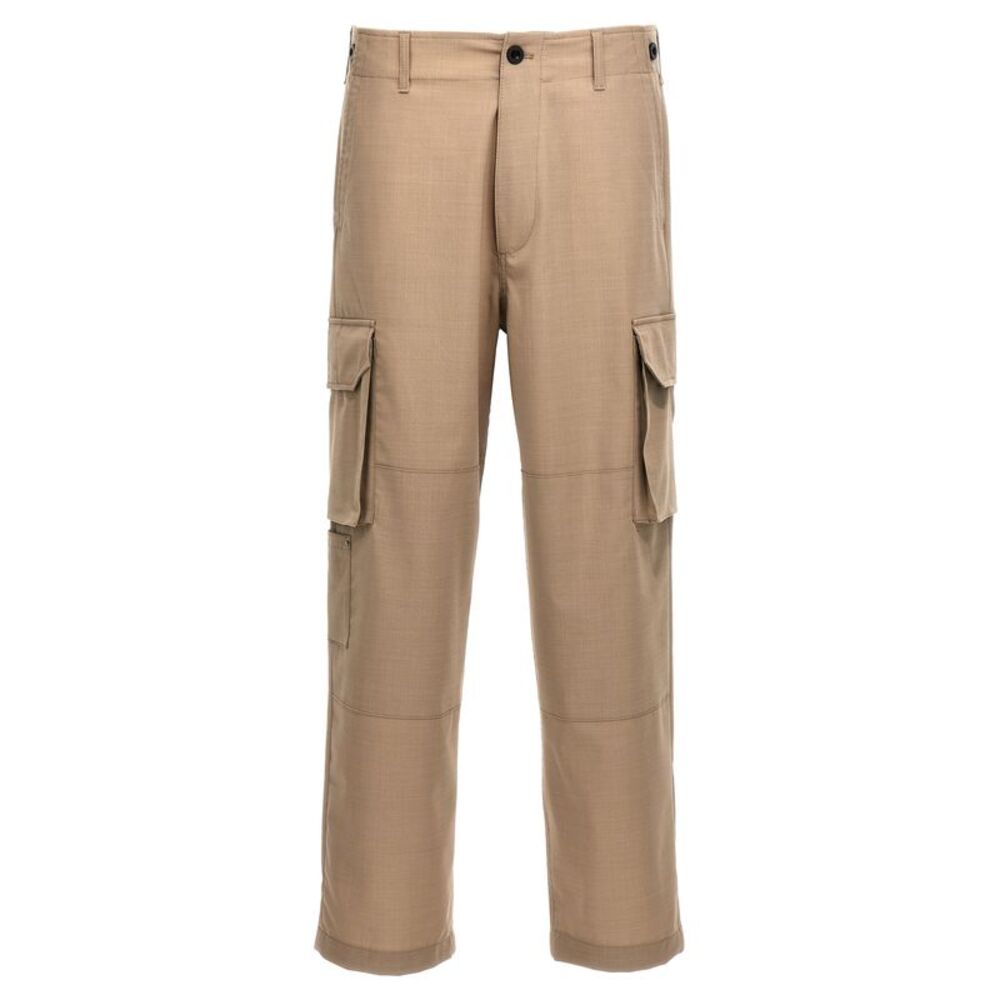 Department 5 Beige Polyester Cargo Men's Pants